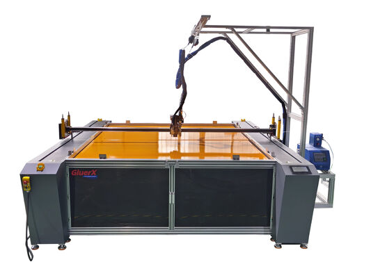 XY Glue Plotter CNC Gluing Machine with Adjustable Glue Volume Supporting Up To Four Operators and Any Size Glue Sharp