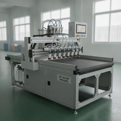 XY клеевой график с рабочим размером 3000x2000 мм, автоматическим регулированием высоты и выходом клея 2-3 кг / ч для точного распределения